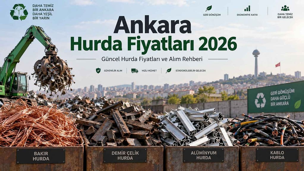 Hızlı Hurda Teklifi 3 Fotoğrafla Ankara hurda fiyatı ön değerlendirmesi